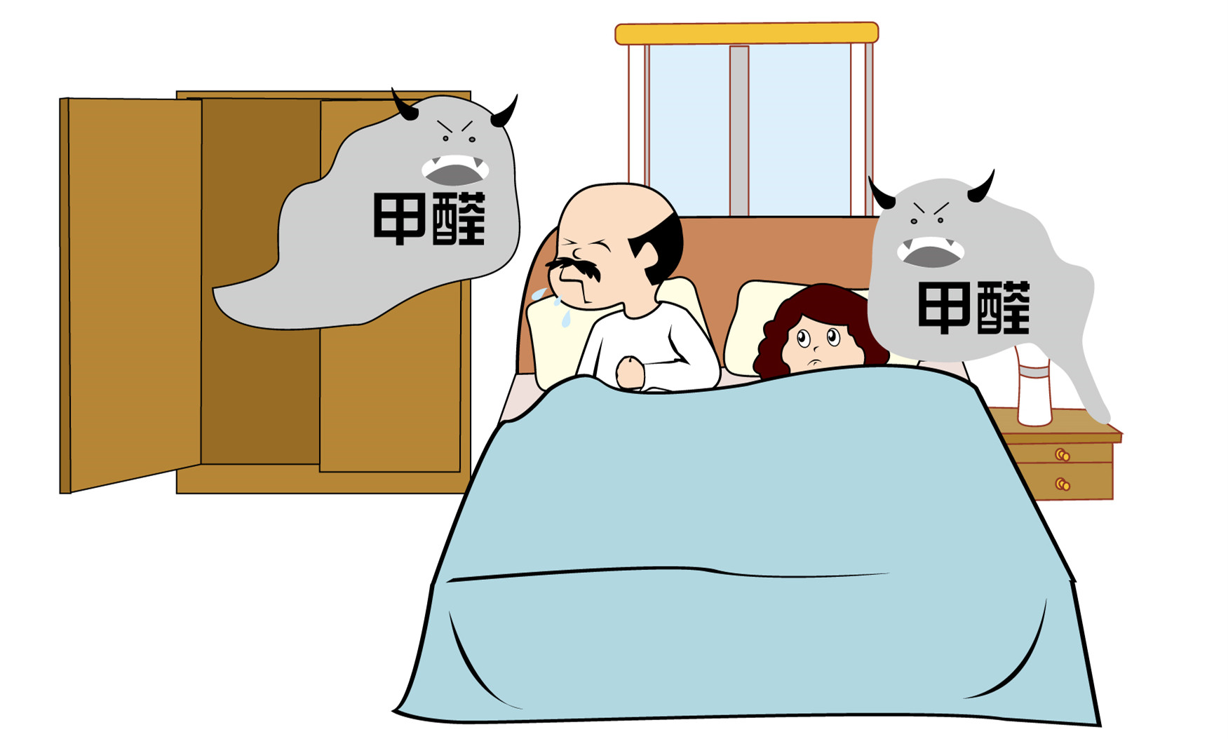 新買的衣柜甲醛含量較高，除甲醛公司建議不要急于放衣物