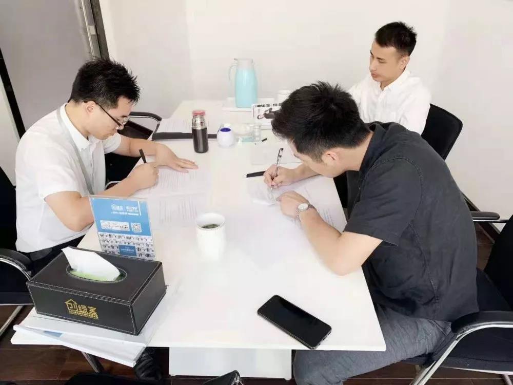 熱烈祝賀錢總簽約創(chuàng)綠家浙江省嘉興市區(qū)級代理！