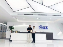 熱烈祝賀劉總簽約創(chuàng)綠家安康市區(qū)級代理！