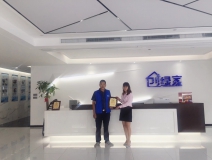 熱烈祝賀陳總簽約創(chuàng)綠家咸寧市縣級代理！